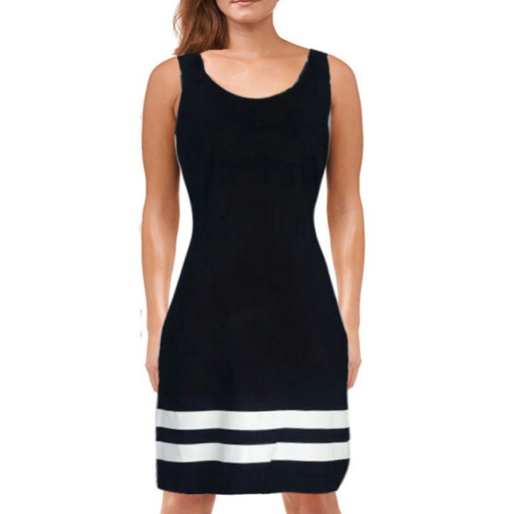 Ralph Lauren - Black and White Shift Dress